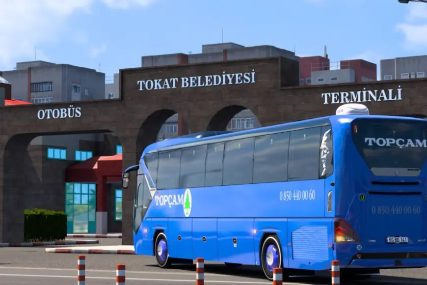 NEW NEOPLAN TOURLİNER C13 BLUE TOPCAM SKİN PACK